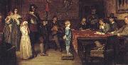 William Frederick Yeames,RA And When Did You Last See Your Father oil painting